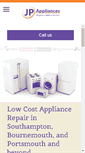 Mobile Screenshot of jpappliances.co.uk